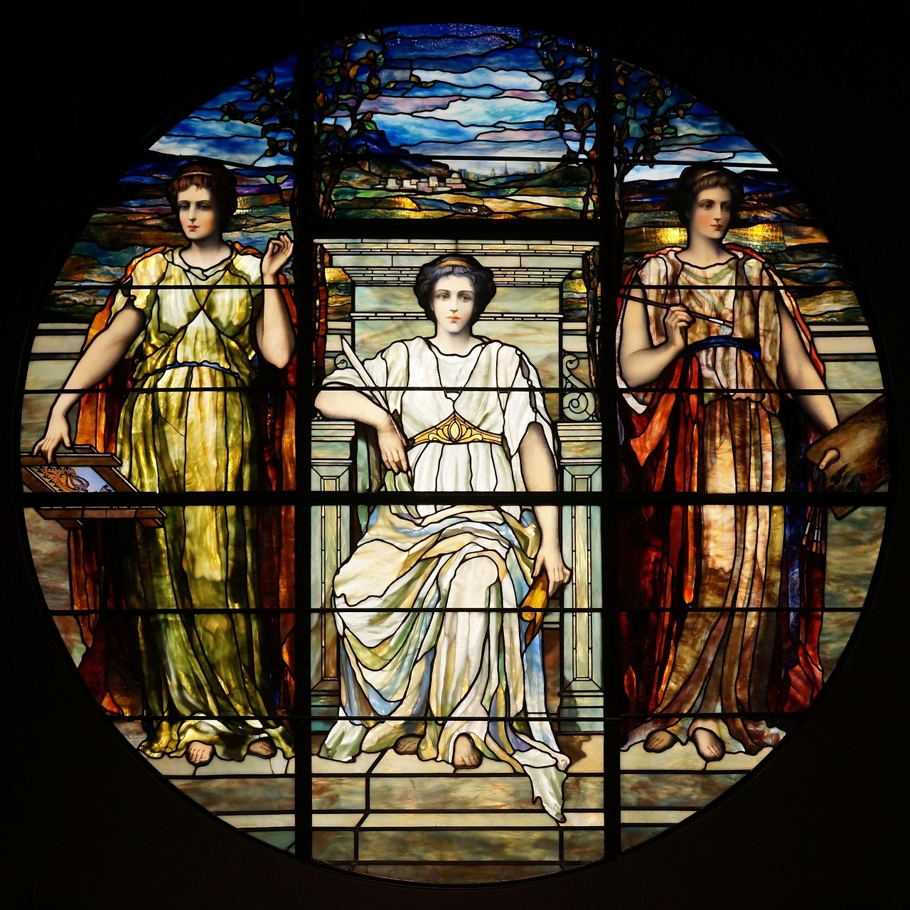 glass, stained, arts, roman, stained glass, stained glass window, light, pattern, tiffany, colorful, myth, decoration, interior, yellow, white, brown, bright, art nouveau, stained glass, myth, myth, myth, myth, myth